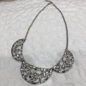 Silver Statement Necklace